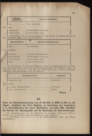 Verordnungs- und Anzeige-Blatt der k.k. General-Direction der österr. Staatsbahnen 18990610 Seite: 5