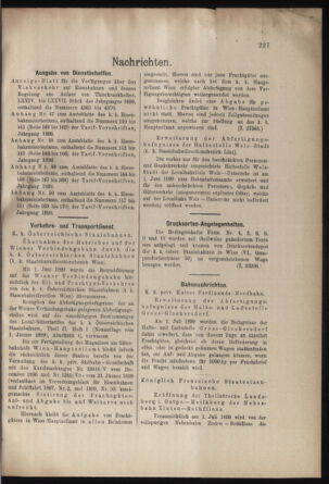 Verordnungs- und Anzeige-Blatt der k.k. General-Direction der österr. Staatsbahnen 18990610 Seite: 7