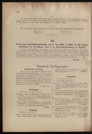 Verordnungs- und Anzeige-Blatt der k.k. General-Direction der österr. Staatsbahnen 18990617 Seite: 4