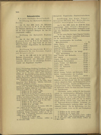 Verordnungs- und Anzeige-Blatt der k.k. General-Direction der österr. Staatsbahnen 18990624 Seite: 6