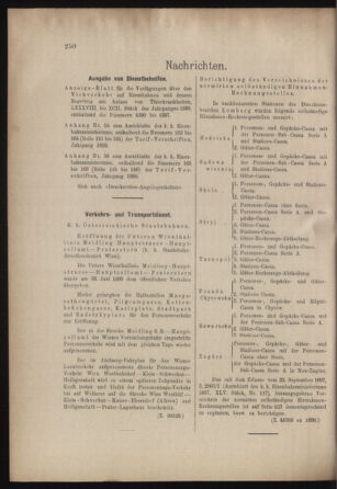 Verordnungs- und Anzeige-Blatt der k.k. General-Direction der österr. Staatsbahnen 18990701 Seite: 4