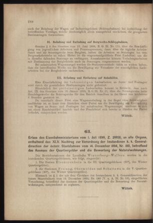 Verordnungs- und Anzeige-Blatt der k.k. General-Direction der österr. Staatsbahnen 18990708 Seite: 2