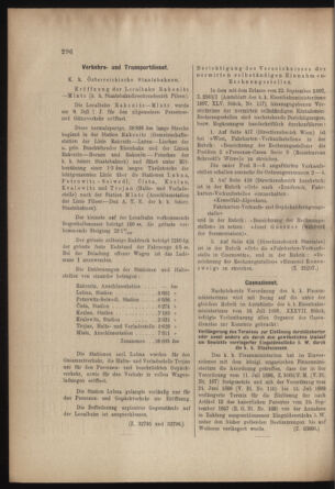 Verordnungs- und Anzeige-Blatt der k.k. General-Direction der österr. Staatsbahnen 18990715 Seite: 4