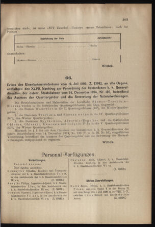 Verordnungs- und Anzeige-Blatt der k.k. General-Direction der österr. Staatsbahnen 18990722 Seite: 5