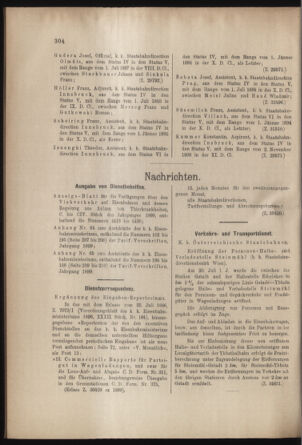 Verordnungs- und Anzeige-Blatt der k.k. General-Direction der österr. Staatsbahnen 18990722 Seite: 6