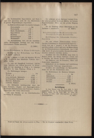 Verordnungs- und Anzeige-Blatt der k.k. General-Direction der österr. Staatsbahnen 18990729 Seite: 9