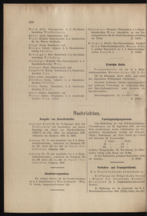 Verordnungs- und Anzeige-Blatt der k.k. General-Direction der österr. Staatsbahnen 18990825 Seite: 4