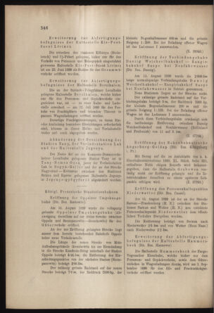 Verordnungs- und Anzeige-Blatt der k.k. General-Direction der österr. Staatsbahnen 18990826 Seite: 10