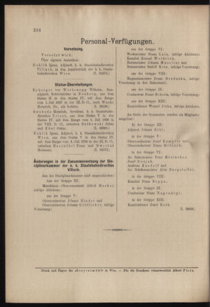 Verordnungs- und Anzeige-Blatt der k.k. General-Direction der österr. Staatsbahnen 18990827 Seite: 2