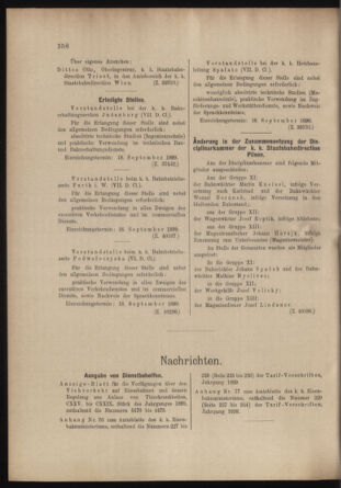 Verordnungs- und Anzeige-Blatt der k.k. General-Direction der österr. Staatsbahnen 18990909 Seite: 4