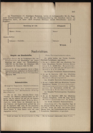 Verordnungs- und Anzeige-Blatt der k.k. General-Direction der österr. Staatsbahnen 18991016 Seite: 5