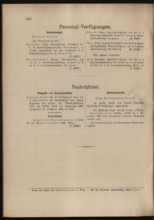 Verordnungs- und Anzeige-Blatt der k.k. General-Direction der österr. Staatsbahnen 18991023 Seite: 6