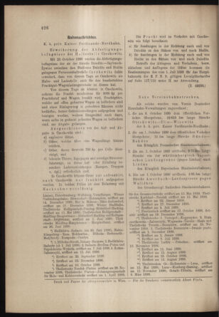 Verordnungs- und Anzeige-Blatt der k.k. General-Direction der österr. Staatsbahnen 18991028 Seite: 10