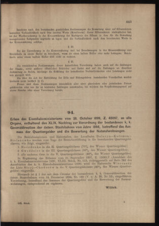 Verordnungs- und Anzeige-Blatt der k.k. General-Direction der österr. Staatsbahnen 18991106 Seite: 9