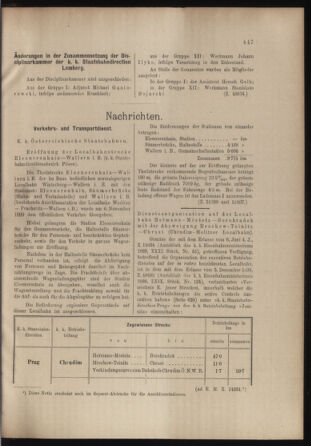 Verordnungs- und Anzeige-Blatt der k.k. General-Direction der österr. Staatsbahnen 18991111 Seite: 3