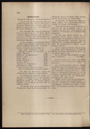 Verordnungs- und Anzeige-Blatt der k.k. General-Direction der österr. Staatsbahnen 18991118 Seite: 8