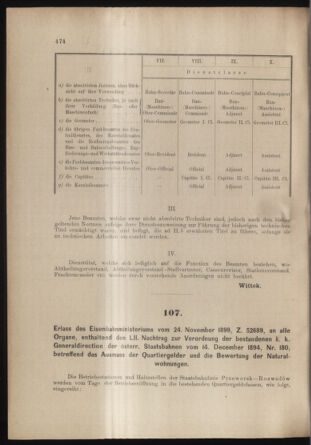 Verordnungs- und Anzeige-Blatt der k.k. General-Direction der österr. Staatsbahnen 18991127 Seite: 2