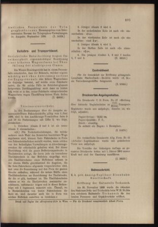 Verordnungs- und Anzeige-Blatt der k.k. General-Direction der österr. Staatsbahnen 18991202 Seite: 7