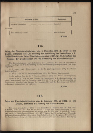 Verordnungs- und Anzeige-Blatt der k.k. General-Direction der österr. Staatsbahnen 18991209 Seite: 5