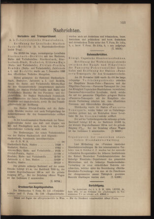 Verordnungs- und Anzeige-Blatt der k.k. General-Direction der österr. Staatsbahnen 18991209 Seite: 7