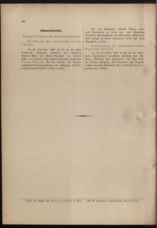 Verordnungs- und Anzeige-Blatt der k.k. General-Direction der österr. Staatsbahnen 19000126 Seite: 8