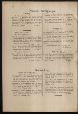 Verordnungs- und Anzeige-Blatt der k.k. General-Direction der österr. Staatsbahnen 19000203 Seite: 4