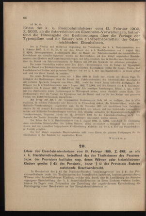 Verordnungs- und Anzeige-Blatt der k.k. General-Direction der österr. Staatsbahnen 19000224 Seite: 2