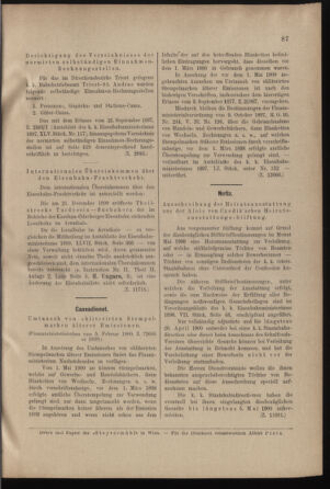 Verordnungs- und Anzeige-Blatt der k.k. General-Direction der österr. Staatsbahnen 19000317 Seite: 7