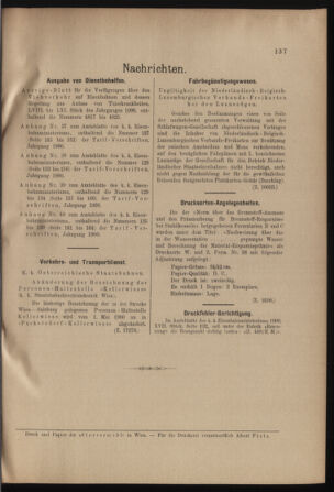 Verordnungs- und Anzeige-Blatt der k.k. General-Direction der österr. Staatsbahnen 19000414 Seite: 3