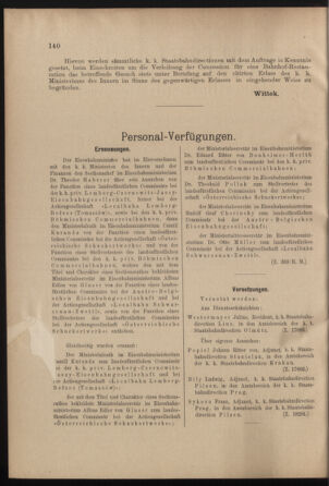 Verordnungs- und Anzeige-Blatt der k.k. General-Direction der österr. Staatsbahnen 19000421 Seite: 2