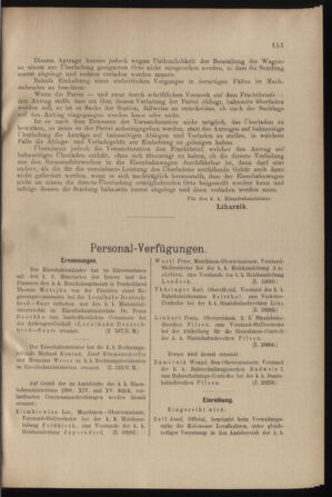 Verordnungs- und Anzeige-Blatt der k.k. General-Direction der österr. Staatsbahnen 19000505 Seite: 3