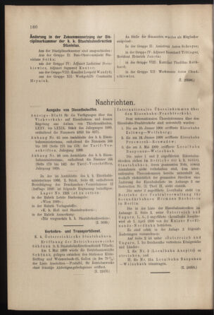 Verordnungs- und Anzeige-Blatt der k.k. General-Direction der österr. Staatsbahnen 19000512 Seite: 2