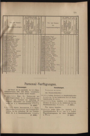 Verordnungs- und Anzeige-Blatt der k.k. General-Direction der österr. Staatsbahnen 19000519 Seite: 3