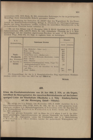 Verordnungs- und Anzeige-Blatt der k.k. General-Direction der österr. Staatsbahnen 19000630 Seite: 3