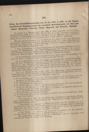 Verordnungs- und Anzeige-Blatt der k.k. General-Direction der österr. Staatsbahnen 19000630 Seite: 6