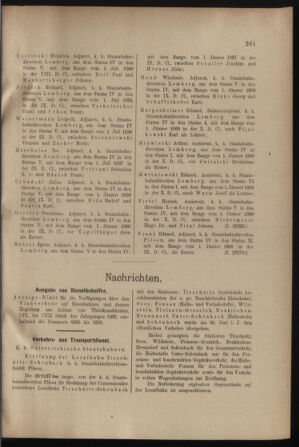 Verordnungs- und Anzeige-Blatt der k.k. General-Direction der österr. Staatsbahnen 19000707 Seite: 3