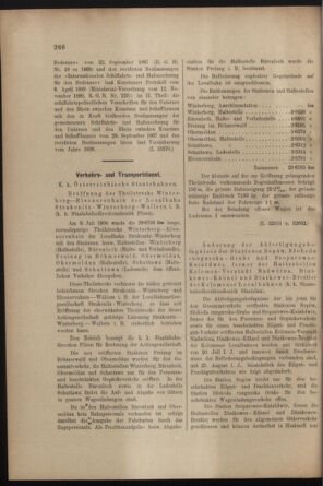 Verordnungs- und Anzeige-Blatt der k.k. General-Direction der österr. Staatsbahnen 19000714 Seite: 4