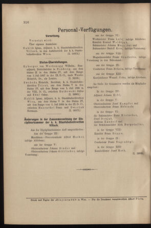 Verordnungs- und Anzeige-Blatt der k.k. General-Direction der österr. Staatsbahnen 19000827 Seite: 2