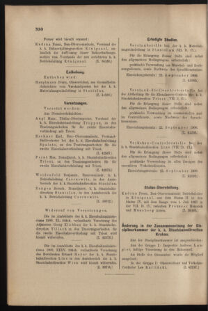 Verordnungs- und Anzeige-Blatt der k.k. General-Direction der österr. Staatsbahnen 19000915 Seite: 4