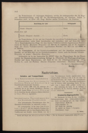 Verordnungs- und Anzeige-Blatt der k.k. General-Direction der österr. Staatsbahnen 19000925 Seite: 4