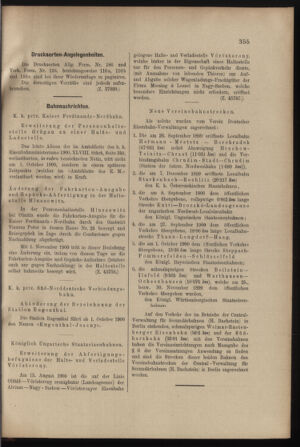 Verordnungs- und Anzeige-Blatt der k.k. General-Direction der österr. Staatsbahnen 19001006 Seite: 7