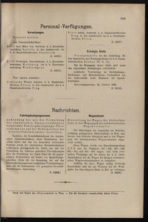 Verordnungs- und Anzeige-Blatt der k.k. General-Direction der österr. Staatsbahnen 19001013 Seite: 7