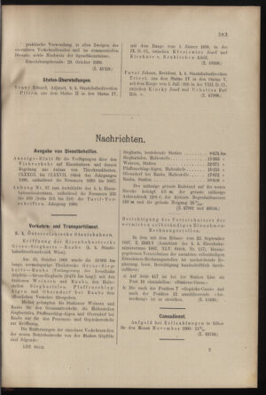 Verordnungs- und Anzeige-Blatt der k.k. General-Direction der österr. Staatsbahnen 19001020 Seite: 5