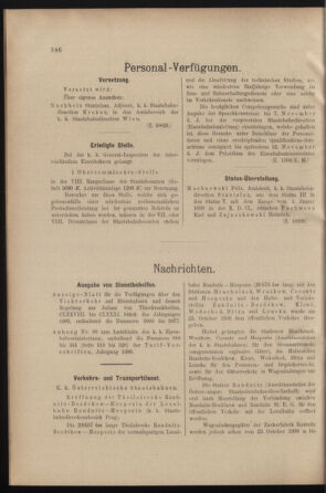 Verordnungs- und Anzeige-Blatt der k.k. General-Direction der österr. Staatsbahnen 19001027 Seite: 2