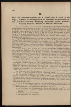 Verordnungs- und Anzeige-Blatt der k.k. General-Direction der österr. Staatsbahnen 19001103 Seite: 2