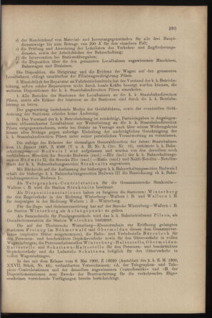 Verordnungs- und Anzeige-Blatt der k.k. General-Direction der österr. Staatsbahnen 19001103 Seite: 3