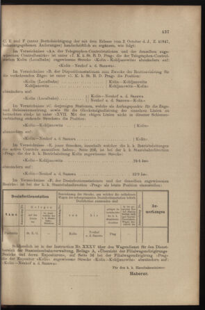 Verordnungs- und Anzeige-Blatt der k.k. General-Direction der österr. Staatsbahnen 19001126 Seite: 3