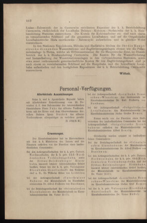 Verordnungs- und Anzeige-Blatt der k.k. General-Direction der österr. Staatsbahnen 19001201 Seite: 4