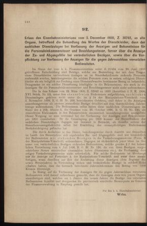 Verordnungs- und Anzeige-Blatt der k.k. General-Direction der österr. Staatsbahnen 19001208 Seite: 4