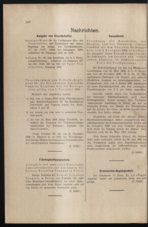 Verordnungs- und Anzeige-Blatt der k.k. General-Direction der österr. Staatsbahnen 19001208 Seite: 6